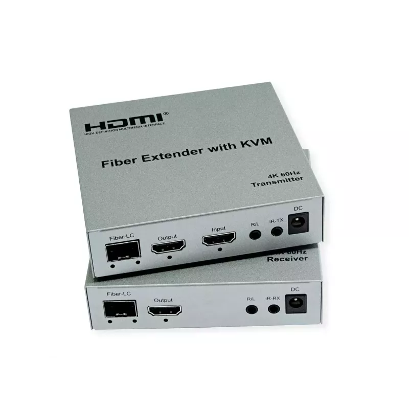 KVM paplašinātājs raidītājs un uztvērējs ROLINE 14.01.3363 HDMI vadu 20000 m