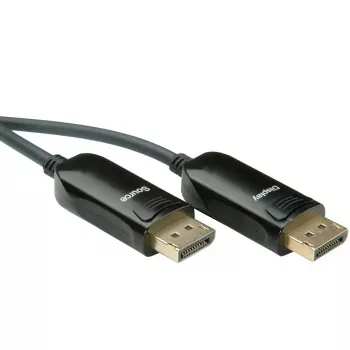 DisplayPort kabelis ROLINE 14.01.3491 15 m Melns