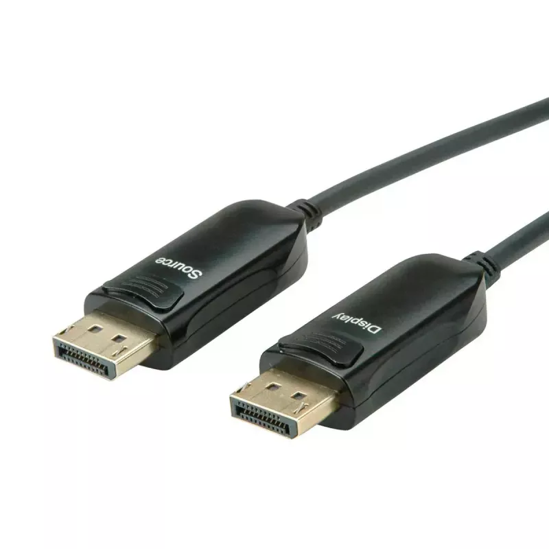 DisplayPort kabelis ROLINE 14.01.3491 15 m Melns