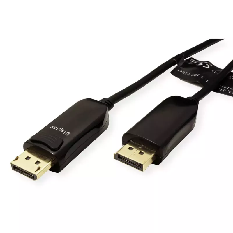 DisplayPort kabelis ROLINE 14.01.3491 15 m Melns