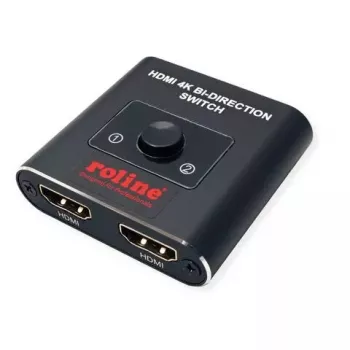 HDMI pārslēgs ROLINE 14.01.3573 60Hz melna plastmasa 5 gab.
