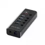 ROLINE USB centrmezgls 3.2 Gen 1 14.02.5058 Melns 5120 Mbit/s