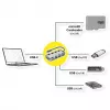 Klēpjdatora dokstacija ROLINE 14.02.5059 USB 3.2 Gen 1 Type-C melna