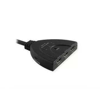 VALUE HDMI video slēdzis 14.99.3567, HDMI, 4K (3840x2160) 60 Hz, 3 ieejas, melns