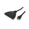 VALUE HDMI video slēdzis 14.99.3567, HDMI, 4K (3840x2160) 60 Hz, 3 ieejas, melns