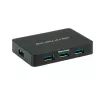 USB centrmezgls VALUE USB 3.0 galda centrmezgls ar 7 portiem un barošanas bloku