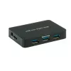 USB centrmezgls VALUE USB 3.0 galda centrmezgls ar 7 portiem un barošanas bloku