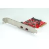 PCI-Express x4 adapteris ROLINE 2x porti Type C USB3.1