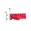 Saskarnes karte ROLINE 15.06.2196 PCIe 4.0 3.3V 5A
