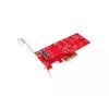 Saskarnes karte ROLINE 15.06.2196 PCIe 4.0 3.3V 5A