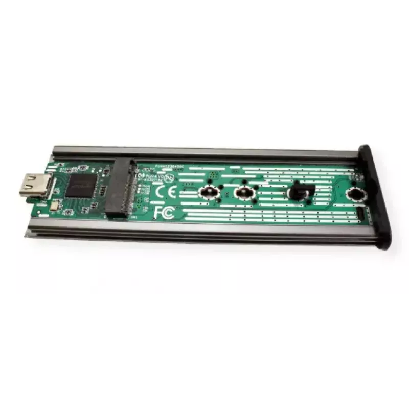SSD korpuss ROLINE 16.01.4147 M.2 Alumīnija Melns 20 Gbit/s