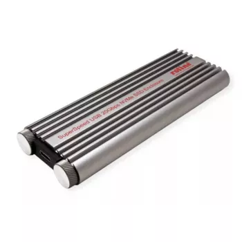 SSD korpuss ROLINE 16.01.4147 M.2 Alumīnija Melns 20 Gbit/s
