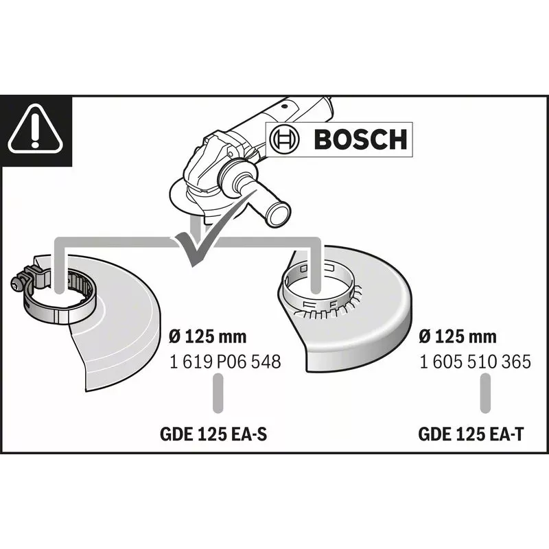 Putekļu nosūkšanas sistēma Bosch GDE 125 EA-T Professional