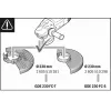Putekļu nosūkšanas sistēma Bosch GDE 230 FC-T Professional