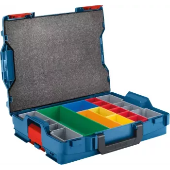 Bosch 1 600 A01 6NA uzglabāšanas kaste, taisnstūrveida, akrilnitrilbutadiēnstirols (ABS), zila