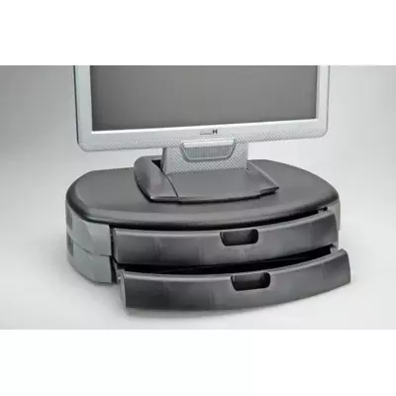 Dual Monitor/Printer Stand ROLINE Trend Melns