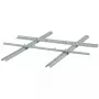 VESA Adapter ROLINE 100x100-400x400 mainīgs sudraba