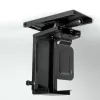 Galda CPU turētājs ROLINE Mini PC Holder izvelkams ar rotācijas funkciju melns