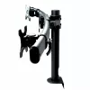 VALUE Triple LCD Arm Desk Clamp melns — 3 ekrānu monitora statīvs, regulējams