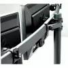 VALUE Triple LCD Arm Desk Clamp melns — 3 ekrānu monitora statīvs, regulējams