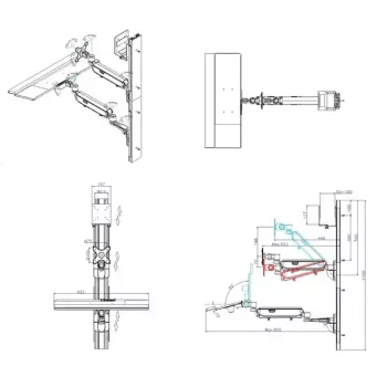 Wallmount Workstation VALUE Pneumatic
