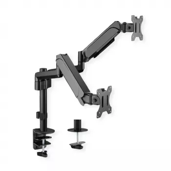 Monitora stiprinājums VALUE 17.99.1182 Skava 2.06 m Melns 18 kg