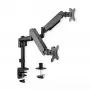 Monitora stiprinājums VALUE 17.99.1182 Skava 2.06 m Melns 18 kg