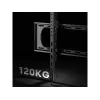TV stiprinājums VALUE 17.99.1225 3,05 m 120 collas melns 120 kg ietilpība