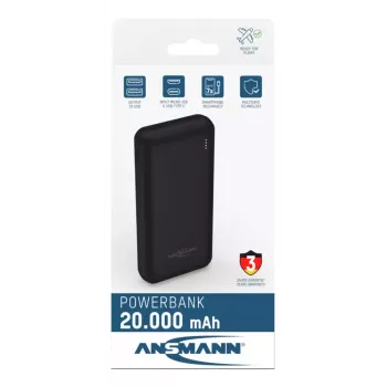 Pārnēsājams akumulators Ansmann PB212 20000 mAh