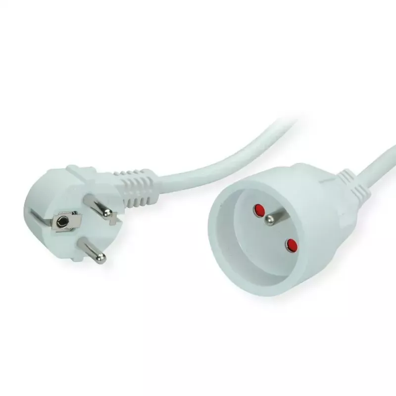 Strāvas kabelis VALUE 19.99.1175 Balts 10 m
