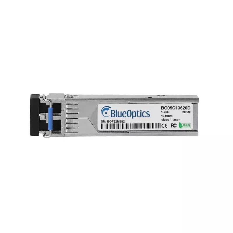 SFP raiduztvērēja modulis BlueOptics 1AB187280029-BO 1250 Mbit/s optiskās šķiedras
