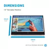 Monitors HP E-Series E14 G4 14 collu Full HD LCD 1920x1080
