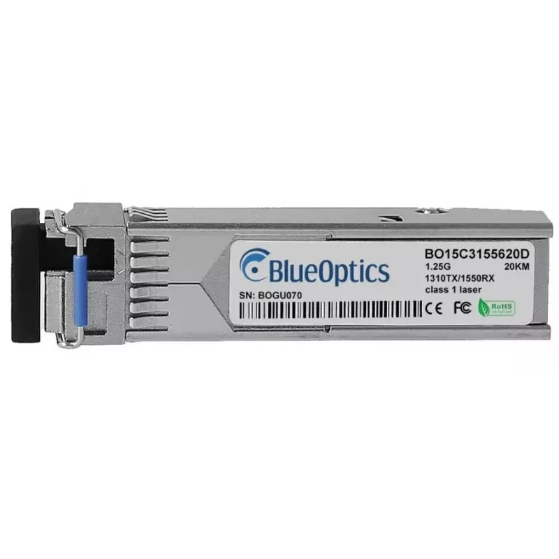 Optisko šķiedru raiduztvērēja modulis BlueOptics 2000 2940-BO SFP LC Alumīnijs