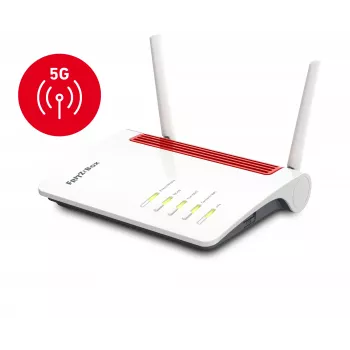 Bezvadu maršrutētājs Box 6850 5G Gigabit Ethernet Divjoslu (2,4 GHz / 5 GHz) Balts