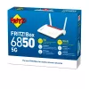 Bezvadu maršrutētājs Box 6850 5G Gigabit Ethernet Divjoslu (2,4 GHz / 5 GHz) Balts