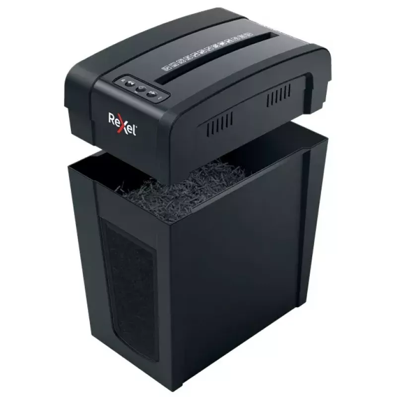 Rexel Secure X10-SL Whisper-Shred šķērsgriezuma papīra smalcinātājs P4