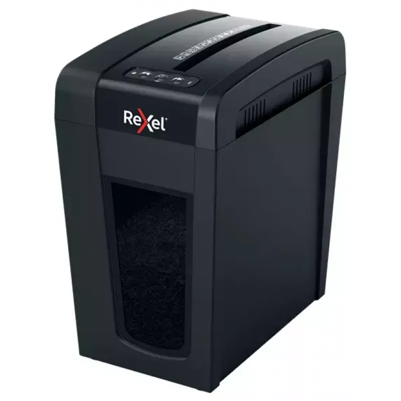 Rexel Secure X10-SL Whisper-Shred šķērsgriezuma papīra smalcinātājs P4