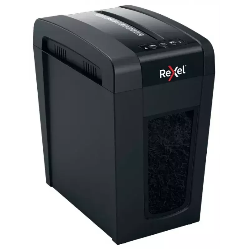 Rexel Secure X10-SL Whisper-Shred šķērsgriezuma papīra smalcinātājs P4