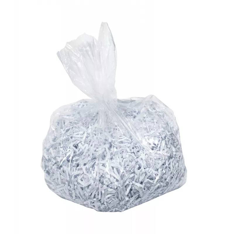 Rexel plastmasas smalcinātāja maisi lieliem biroja smalcinātājiem 175L tilpums (20 gab. iepakojumā)