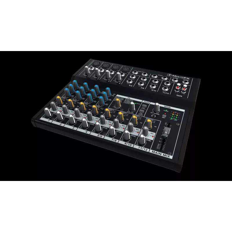 Mackie Mix12FX 12 kanāli 20 - 30000 Hz Melns