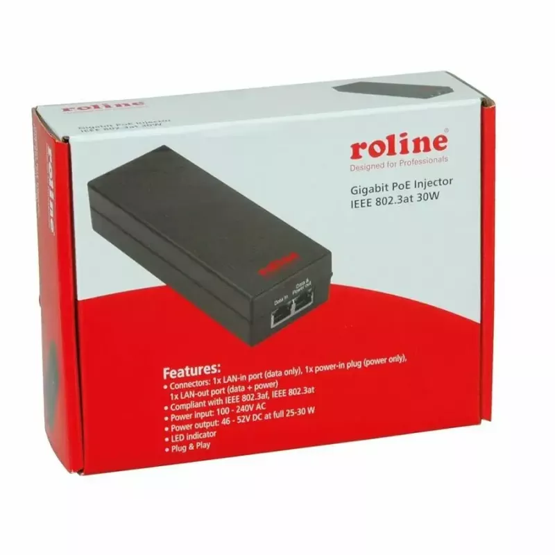 PoE adapteris ROLINE 21.13.1199 46 V