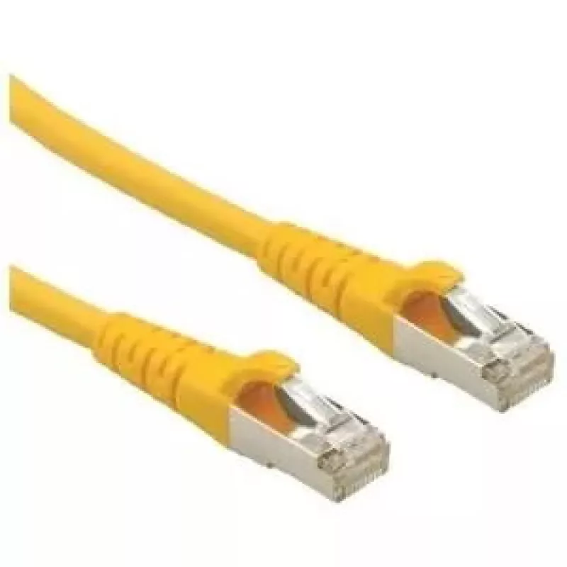 Tīkla kabelis ROLINE CAT.6a S/FTP Savienotājs S-STP 7 m Dzeltens