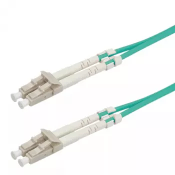 Fibre Optic Jumper kabelis ROLINE LC/LC OM3 50/125µm Turquoise 2m
