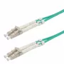 Fibre Optic Jumper kabelis ROLINE LC/LC OM3 50/125µm Turquoise 2m