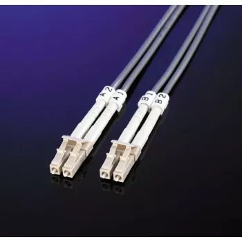 Optiskās šķiedras džempera kabelis ROLINE OM3 50/125µm LC/LC 3m