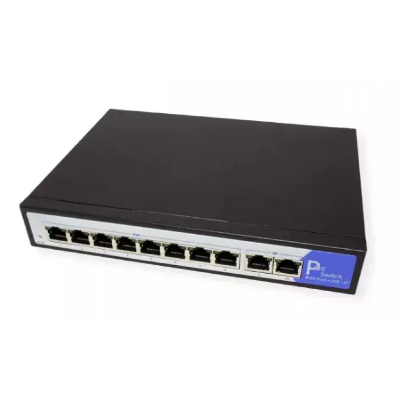 Tīkla slēdzis VALUE 21.99.1195 Gigabit Ethernet PoE melns