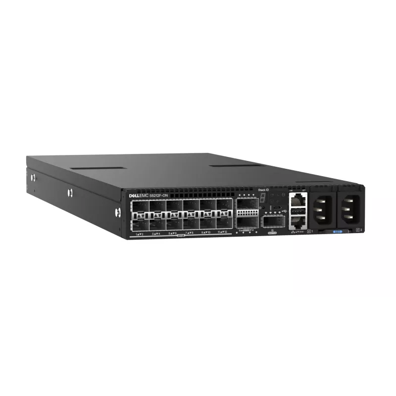 Pārvaldāmais slēdzis DELL S-Series S5212F-ON L2/L3 1U Melns 2160 Gbit/s