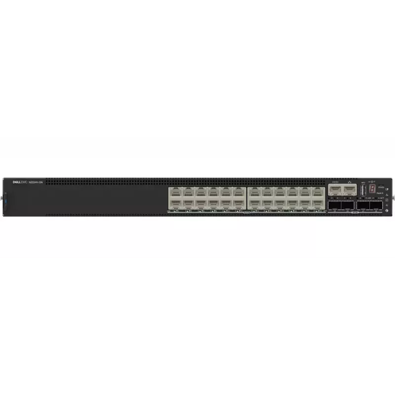 DELL N2224X-ON pārvaldāms L3 2.5G Ethernet (100/1000/2500) 1U melns
