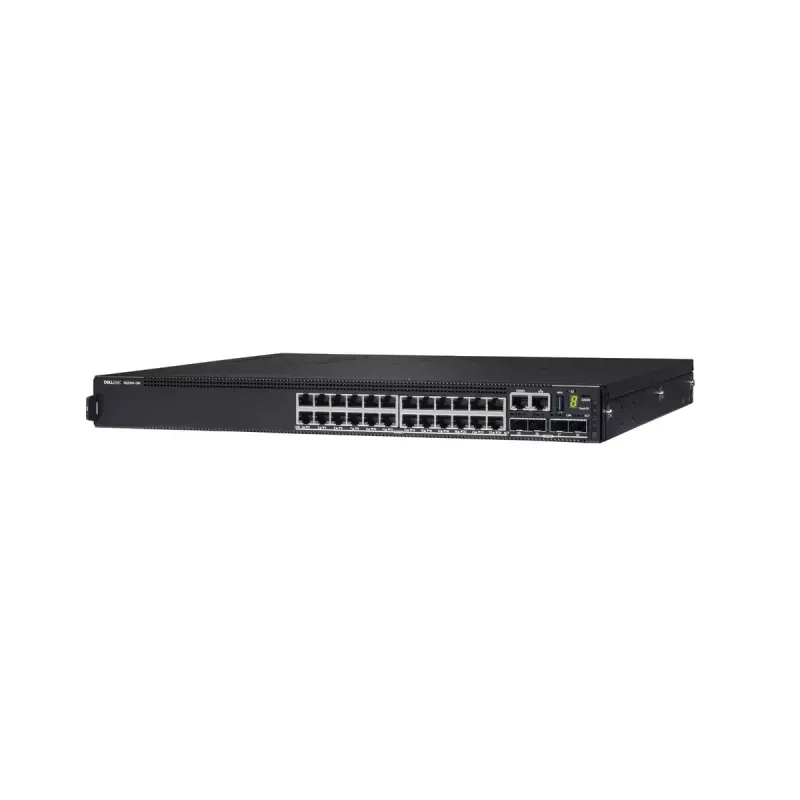 DELL N2224X-ON pārvaldāms L3 2.5G Ethernet (100/1000/2500) 1U melns