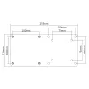 Ierīces plate InLine 23176A VESA 75/100 saderīga ar Intel NUC